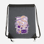 Ramen Robot Cat Bowl-None-Drawstring-Bag-xMorfina