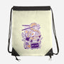 Ramen Robot Cat Bowl-None-Drawstring-Bag-xMorfina