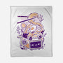 Ramen Robot Cat Bowl-None-Fleece-Blanket-xMorfina