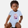 Ramen Robot Cat Bowl-Baby-Basic-Onesie-xMorfina