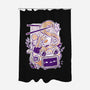 Ramen Robot Cat Bowl-None-Polyester-Shower Curtain-xMorfina