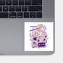 Ramen Robot Cat Bowl-None-Glossy-Sticker-xMorfina
