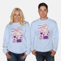Ramen Robot Cat Bowl-Unisex-Crew Neck-Sweatshirt-xMorfina