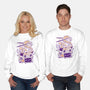 Ramen Robot Cat Bowl-Unisex-Crew Neck-Sweatshirt-xMorfina