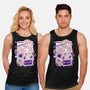 Ramen Robot Cat Bowl-Unisex-Basic-Tank-xMorfina
