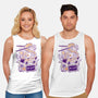 Ramen Robot Cat Bowl-Unisex-Basic-Tank-xMorfina