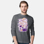 Ramen Robot Cat Bowl-Mens-Long Sleeved-Tee-xMorfina