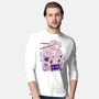 Ramen Robot Cat Bowl-Mens-Long Sleeved-Tee-xMorfina