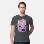 Ramen Robot Cat Bowl-Mens-Premium-Tee-xMorfina