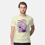 Ramen Robot Cat Bowl-Mens-Premium-Tee-xMorfina