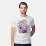 Ramen Robot Cat Bowl-Mens-Premium-Tee-xMorfina