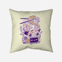 Ramen Robot Cat Bowl-None-Removable Cover w Insert-Throw Pillow-xMorfina