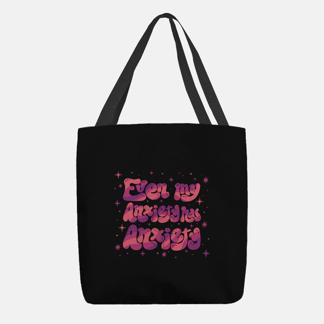 Even My Anxiety Has Anxiety-None-Basic Tote-Bag-xMorfina