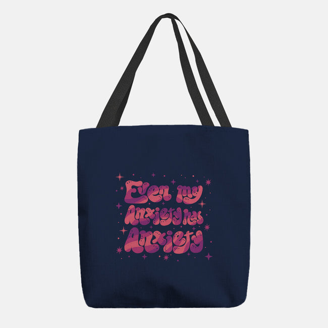 Even My Anxiety Has Anxiety-None-Basic Tote-Bag-xMorfina