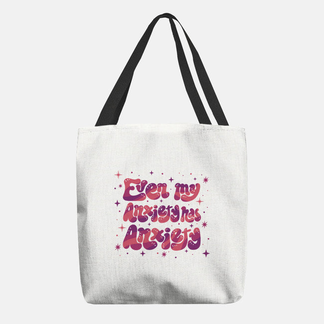 Even My Anxiety Has Anxiety-None-Basic Tote-Bag-xMorfina