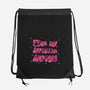 Even My Anxiety Has Anxiety-None-Drawstring-Bag-xMorfina