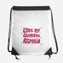 Even My Anxiety Has Anxiety-None-Drawstring-Bag-xMorfina