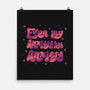 Even My Anxiety Has Anxiety-None-Matte-Poster-xMorfina