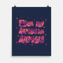 Even My Anxiety Has Anxiety-None-Matte-Poster-xMorfina