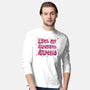 Even My Anxiety Has Anxiety-Mens-Long Sleeved-Tee-xMorfina