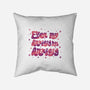 Even My Anxiety Has Anxiety-None-Removable Cover w Insert-Throw Pillow-xMorfina