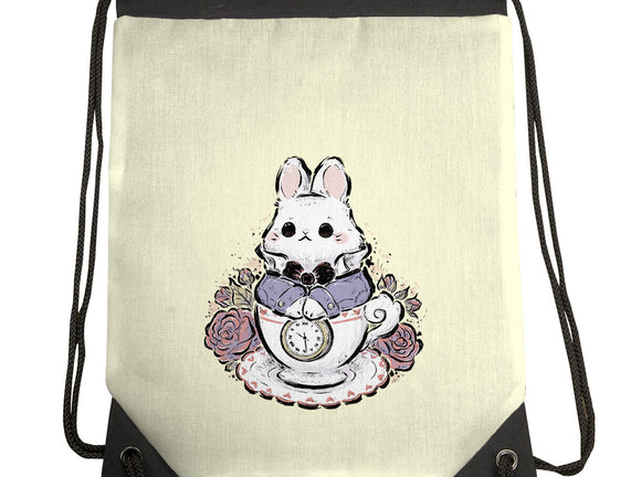 Cute White Rabbit Tea Cup