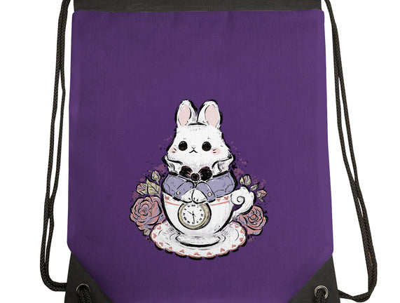 Cute White Rabbit Tea Cup