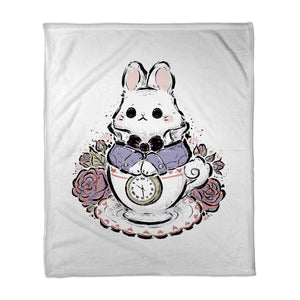 Cute White Rabbit Tea Cup