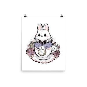 Cute White Rabbit Tea Cup