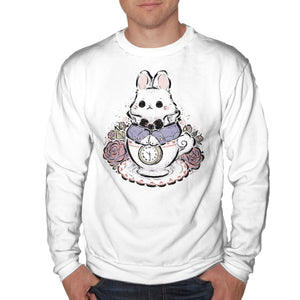 Cute White Rabbit Tea Cup