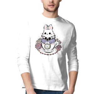 Cute White Rabbit Tea Cup