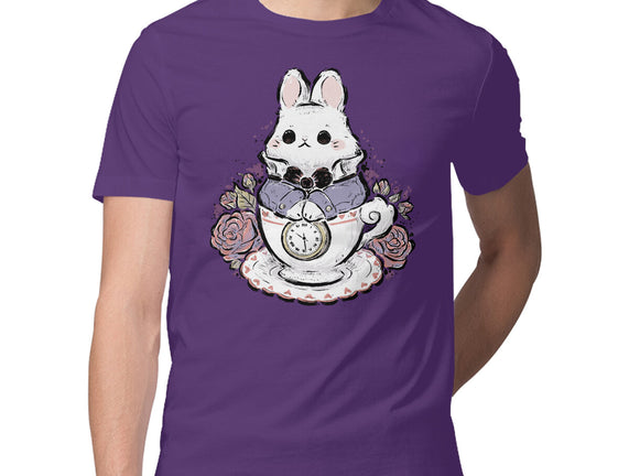 Cute White Rabbit Tea Cup