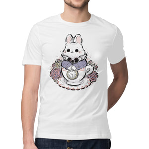 Cute White Rabbit Tea Cup