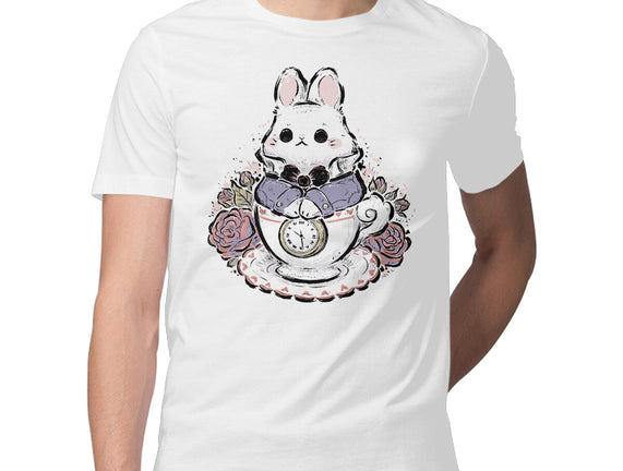 Cute White Rabbit Tea Cup