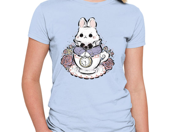 Cute White Rabbit Tea Cup