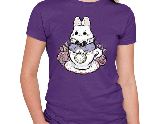 Cute White Rabbit Tea Cup