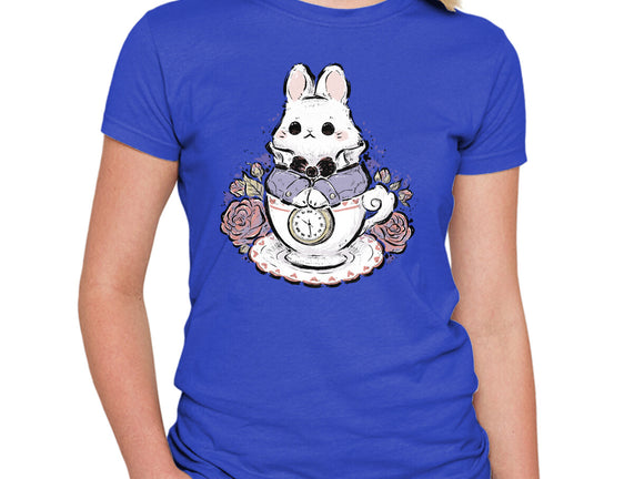 Cute White Rabbit Tea Cup
