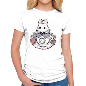 Cute White Rabbit Tea Cup