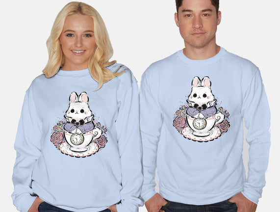 Cute White Rabbit Tea Cup
