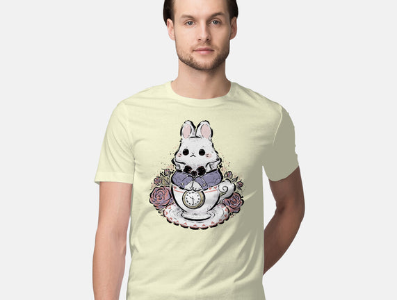 Cute White Rabbit Tea Cup
