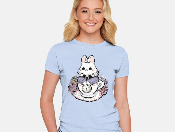 Cute White Rabbit Tea Cup