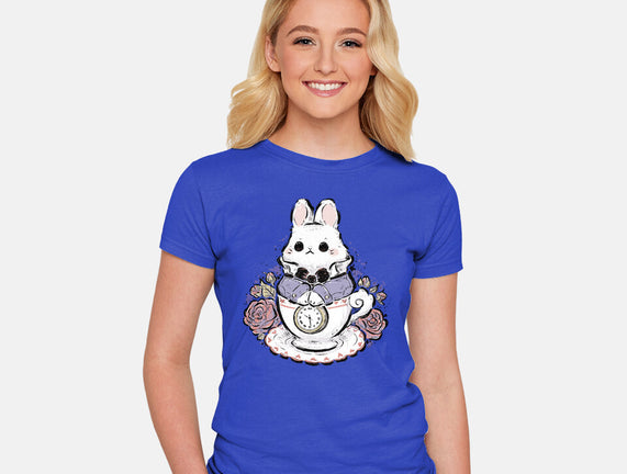 Cute White Rabbit Tea Cup
