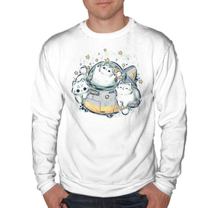 Cute Alien Cats Spaceship