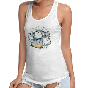 Cute Alien Cats Spaceship