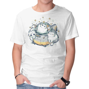 Cute Alien Cats Spaceship