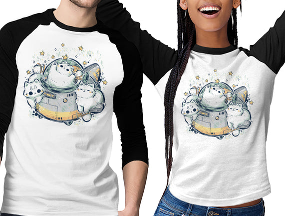 Cute Alien Cats Spaceship