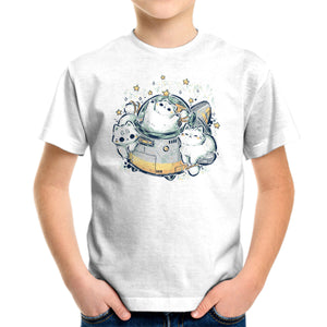 Cute Alien Cats Spaceship