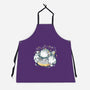 Cute Alien Cats Spaceship-Unisex-Kitchen-Apron-xMorfina
