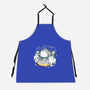 Cute Alien Cats Spaceship-Unisex-Kitchen-Apron-xMorfina