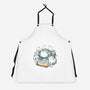 Cute Alien Cats Spaceship-Unisex-Kitchen-Apron-xMorfina